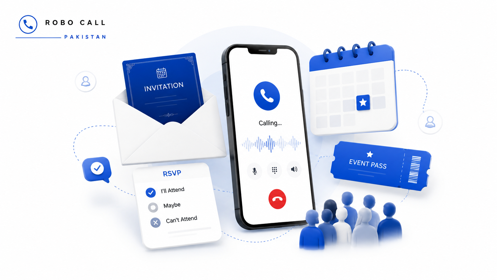 Event Invitation and RSVP Voice Calls