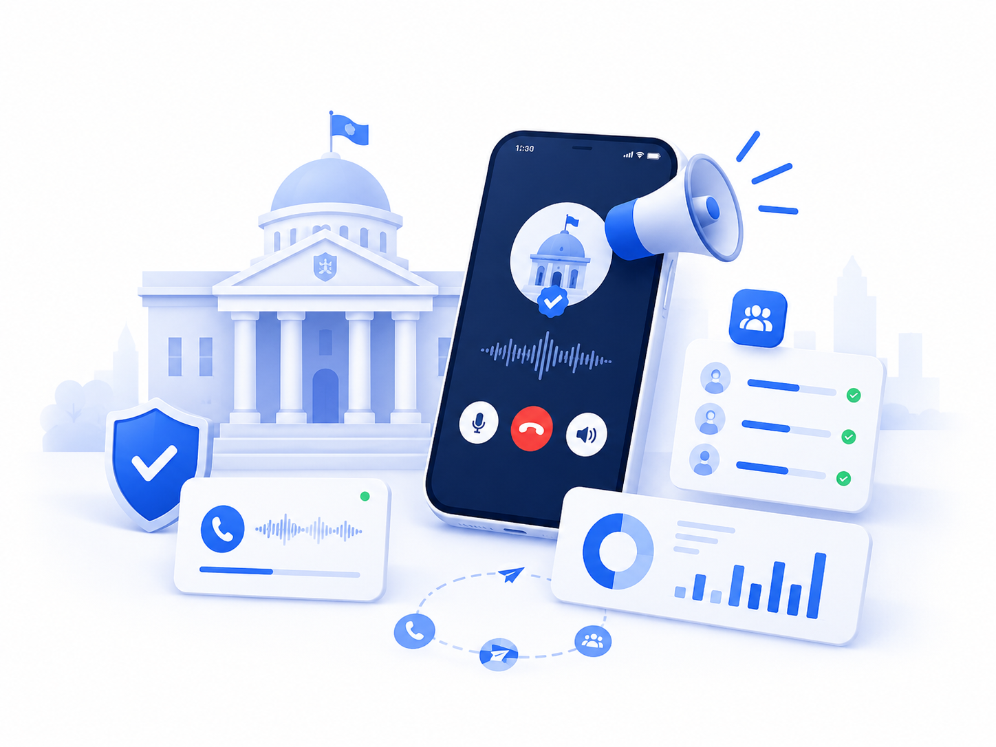 Public Voice Notifications for Government Programs