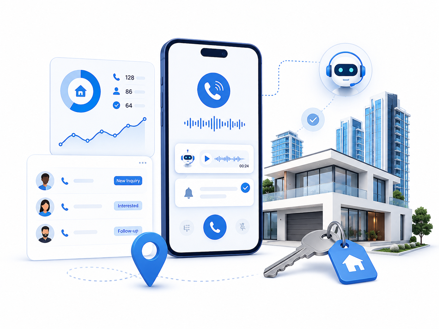 Voice Follow-Ups for Real Estate Teams